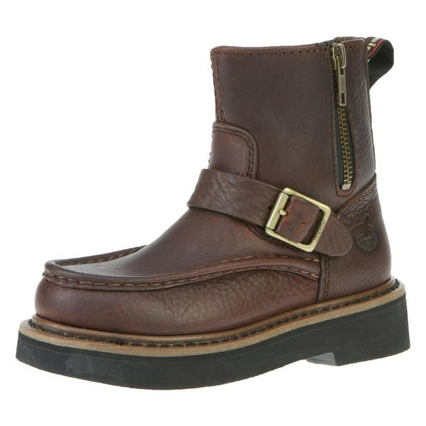 Georgia Kids Side-Zip Wellington G024-M105 Brown Georgia Kids Side-Zip Wellington G024-M105 Brown